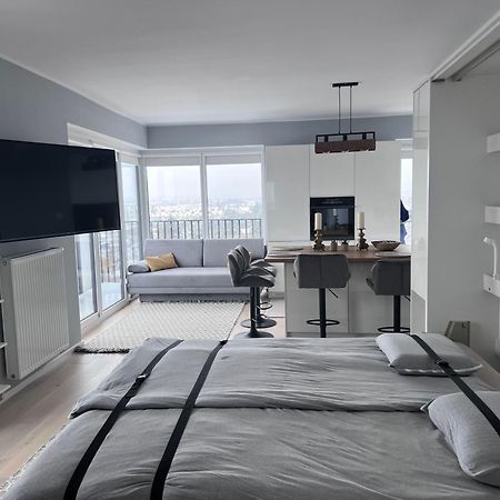 Przytulne Z Widokiem Appartement Szczecin Buitenkant foto