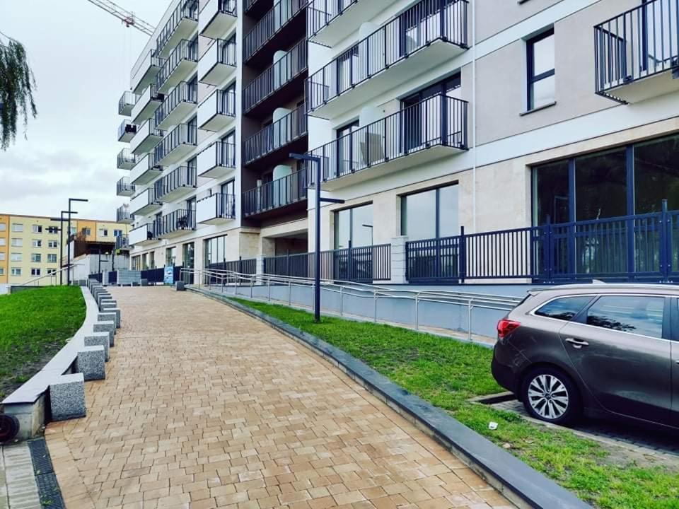 Przytulne Z Widokiem Appartement Szczecin Buitenkant foto