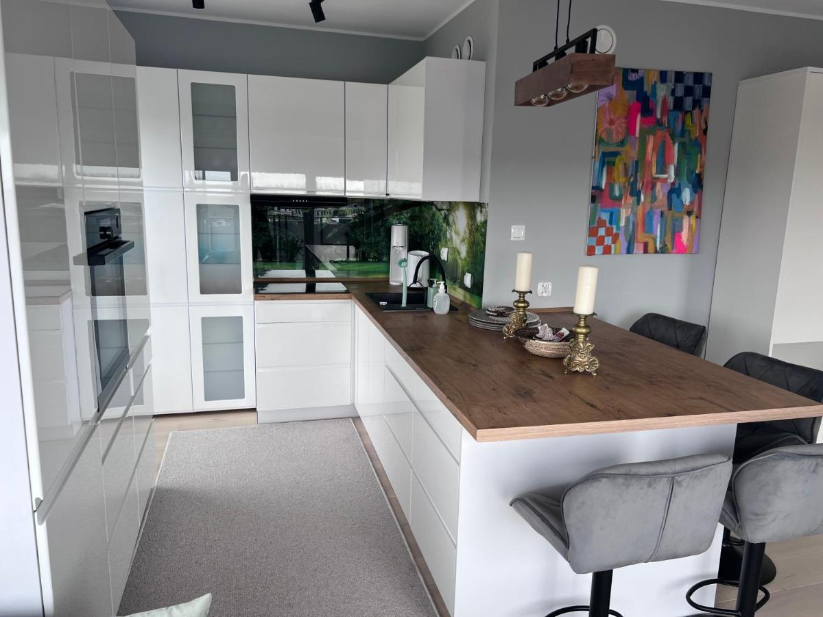 Przytulne Z Widokiem Appartement Szczecin Buitenkant foto