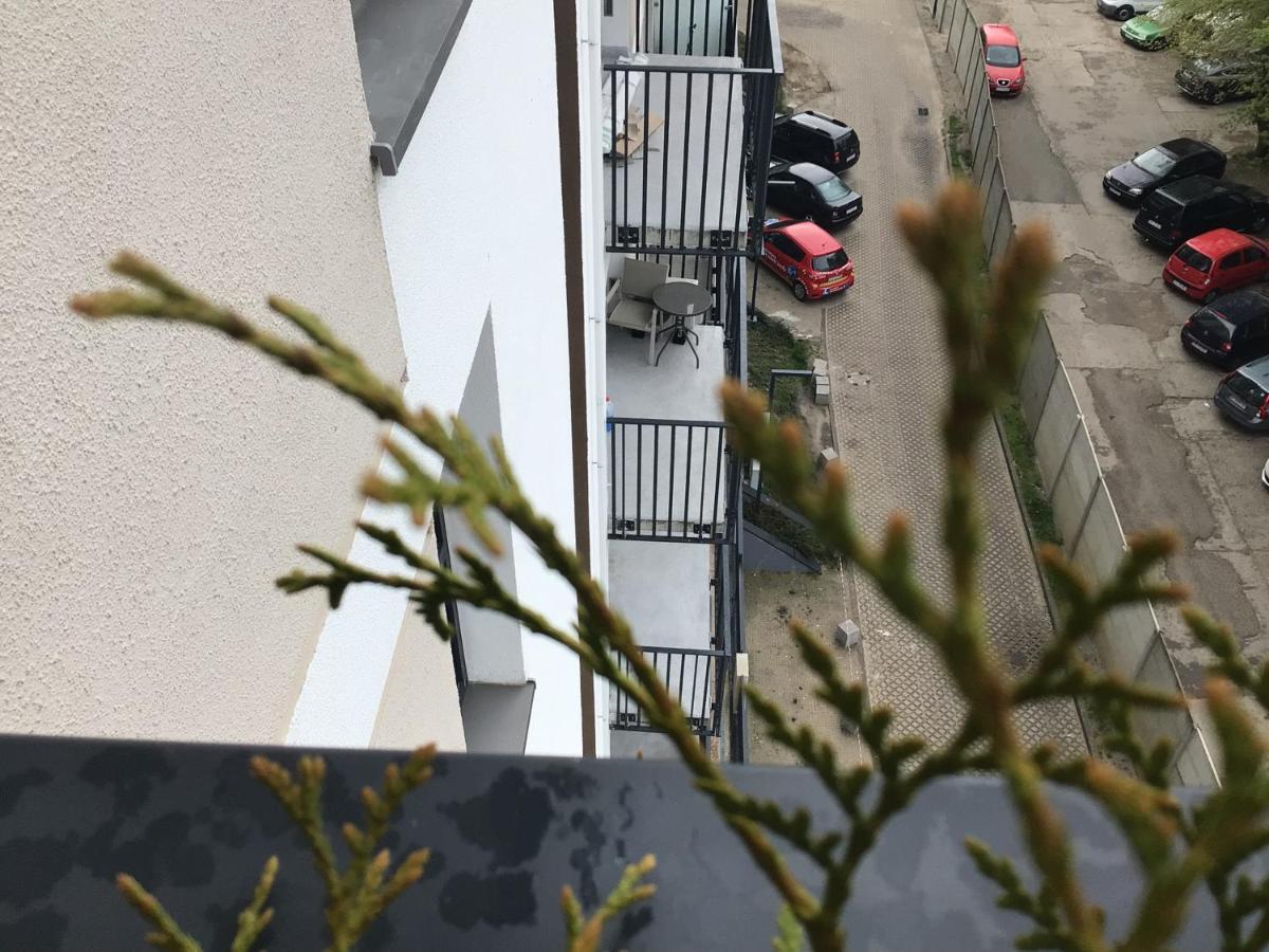 Przytulne Z Widokiem Appartement Szczecin Buitenkant foto