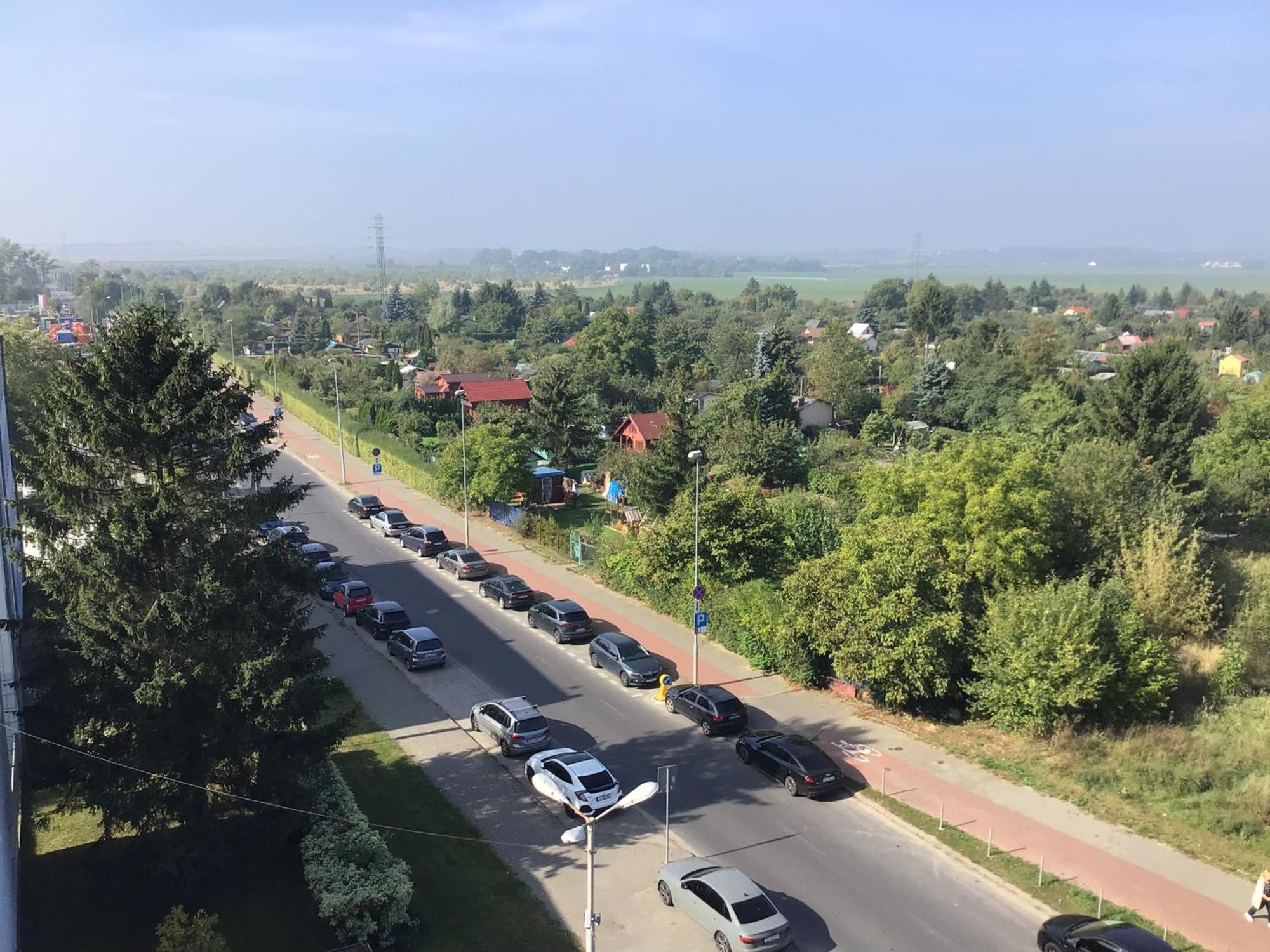 Przytulne Z Widokiem Appartement Szczecin Buitenkant foto