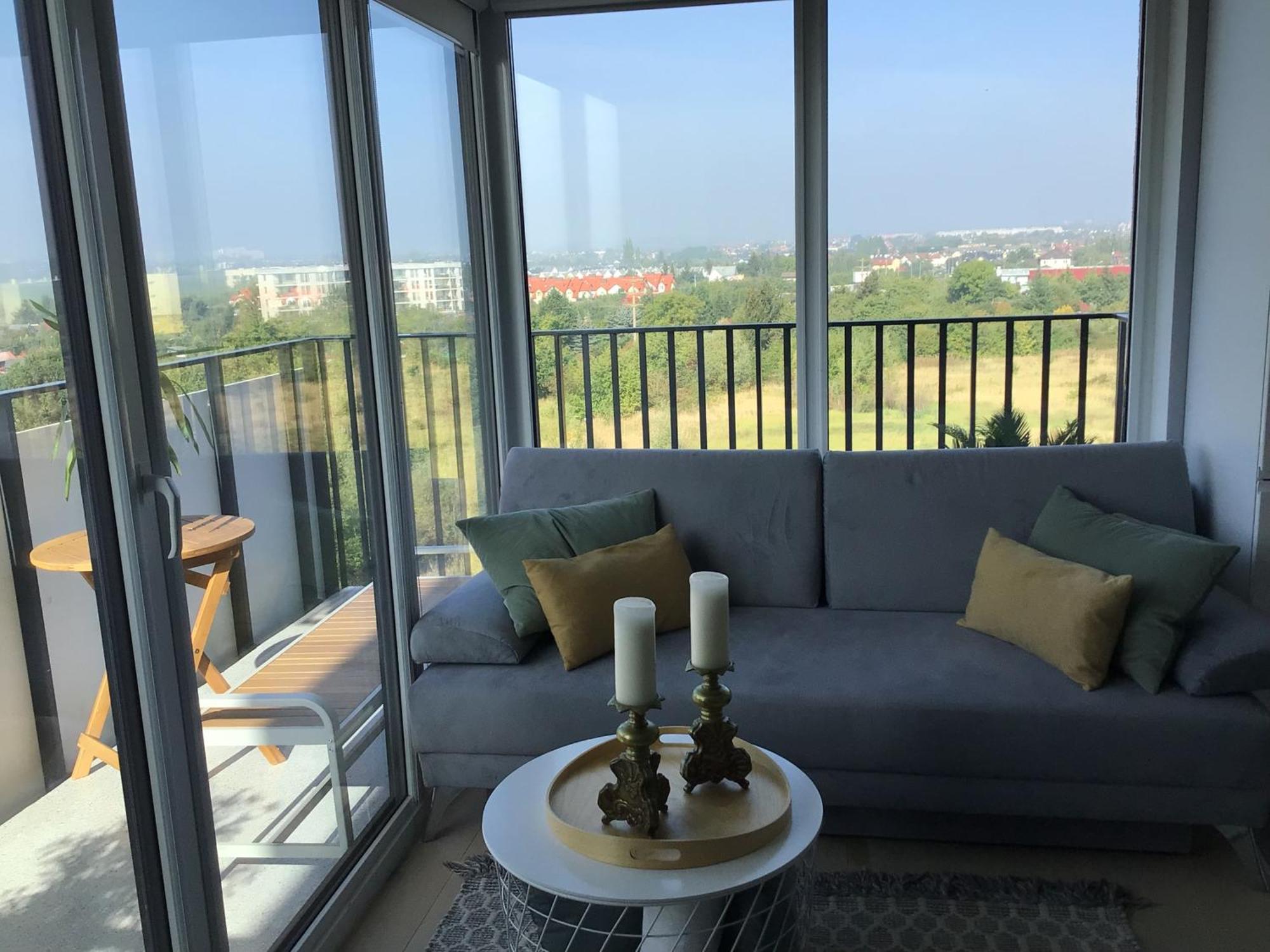 Przytulne Z Widokiem Appartement Szczecin Buitenkant foto